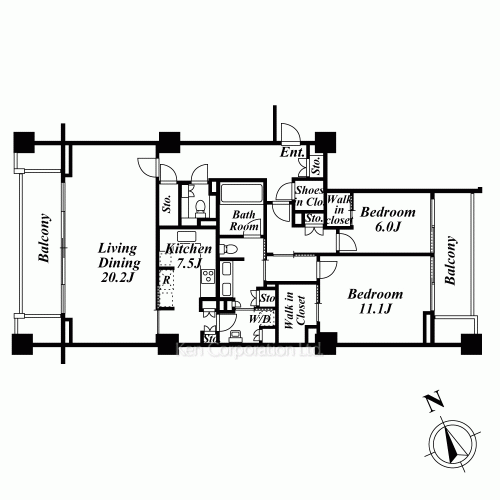 Property Blueprint /rent/tokyoapartment/search/results/173015/2013110629.html