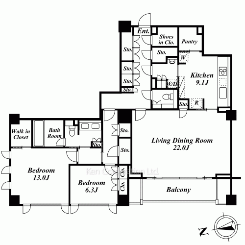 Property Blueprint /rent/tokyoapartment/search/results/173015/2013110631.html