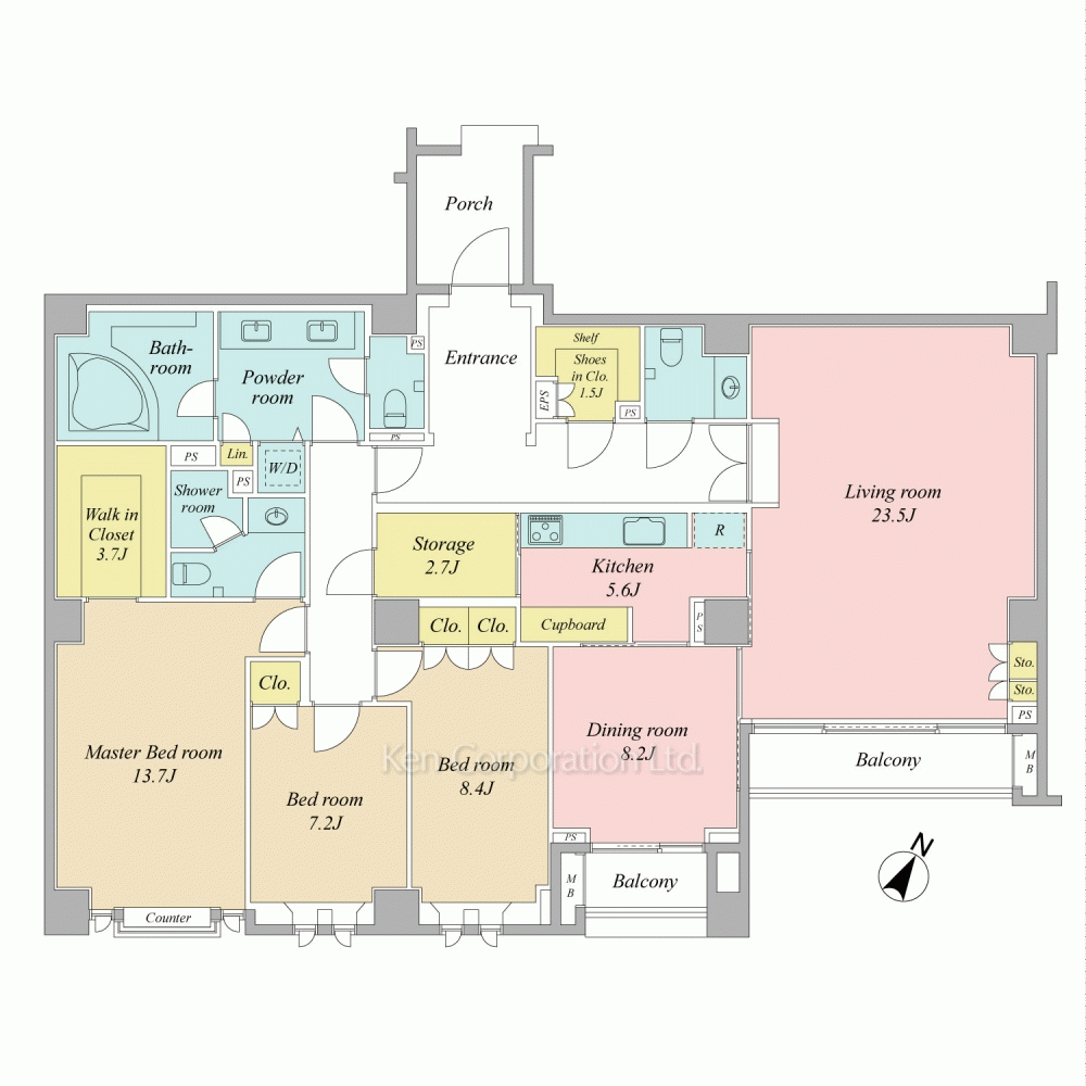 グランツオーベル南平台 2階 3ldk 高級賃貸マンションや高級住宅の賃貸 売買 管理 分譲賃貸ならkenケン コーポレーション